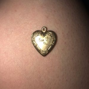 Gold Mom Heart Locket